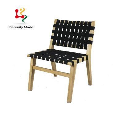 Modern Restaurant Furniture Wooden Furniture Leather Leisure Dining Chairs