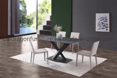 Wholesale Market Dining Table 8 Seater Luxury with Marble Top