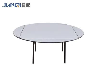 E1 Grade Environmental Friendly Plywood Metal Iron Frame Folding Table