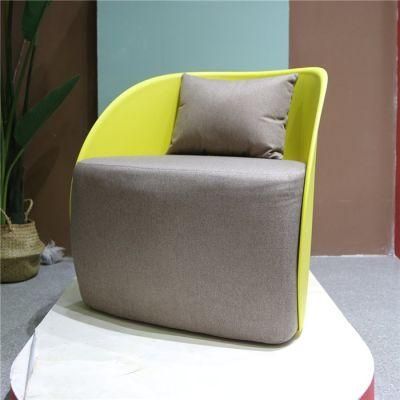 Luxury Furniture Living Room Sofa Chairs for Dining Comfortable Upholstered Plastic