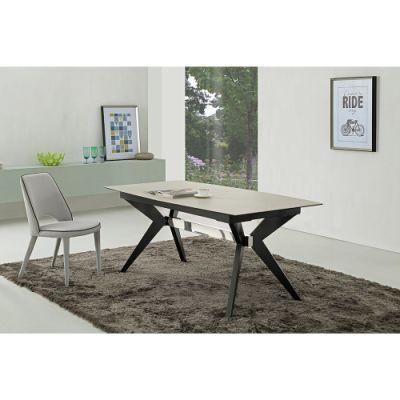 Factory Cymbate Metal Dining Table Living Room Home Furniture