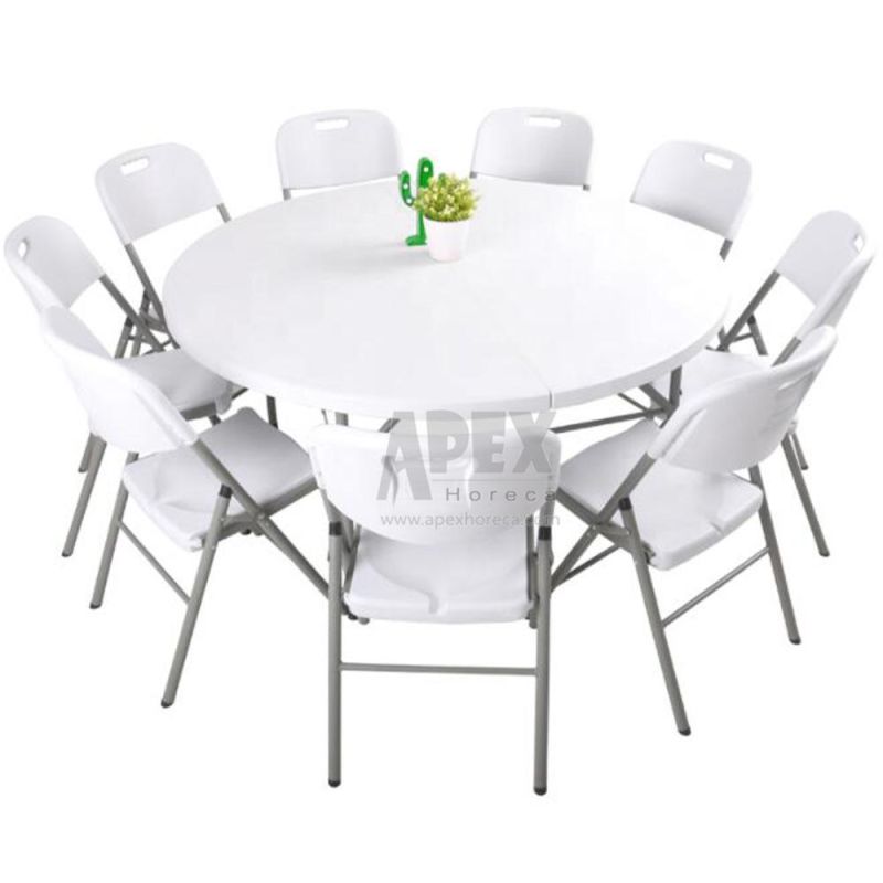 Plastic Folding Round Table Foldable Catering Table