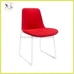 Nordic Living Room Dining Chair Modern Design Chair Upholstered Metal Chair