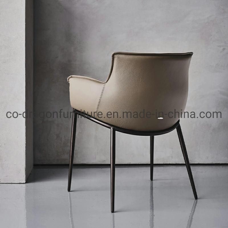 Hot Sale Metal Dining Chair with Arm for Dining Furniture