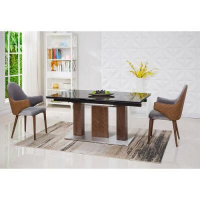 Factory Modern Multifunctional Tempered Glass Dining Table