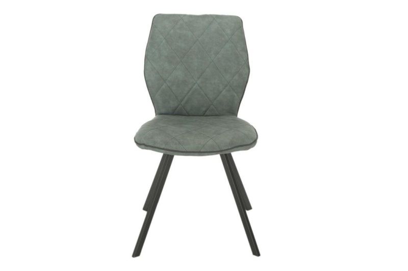 China Factory Wholesale High Quality Green Velvet Metal Dining Chair for Modern Luxury Home Furniture Chair