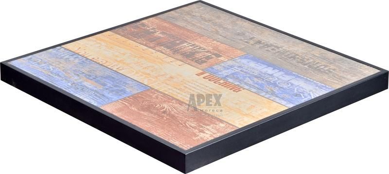 Customized Size Coffee Dining Industrial Style Ceramic Table Top (AT9056-2 CM10)