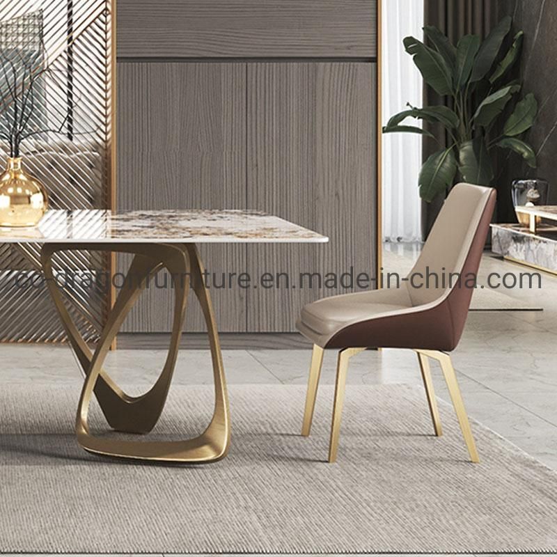 2022 New Design Dining Table with Marble for Dining Furniture