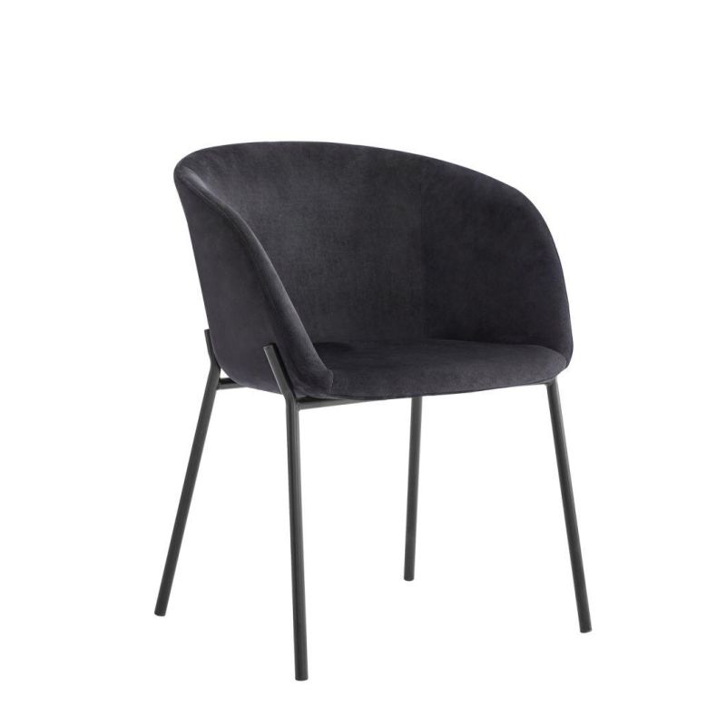 Furniture Modern Design Restaurant Velvet Leisure Fabric Dining Room Chair Dining Chair