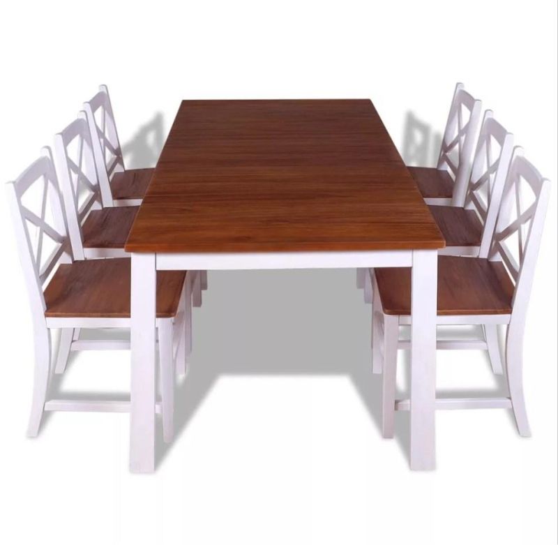 Dining Room Wood Furniture No. 2403 Dining Table Set with Chairs Wood Furniture