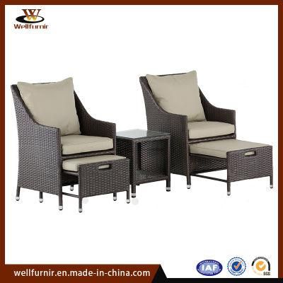 Hot Sale Outdoor Furniture Patio Rattan Lounge Sofa Set (WF-408)