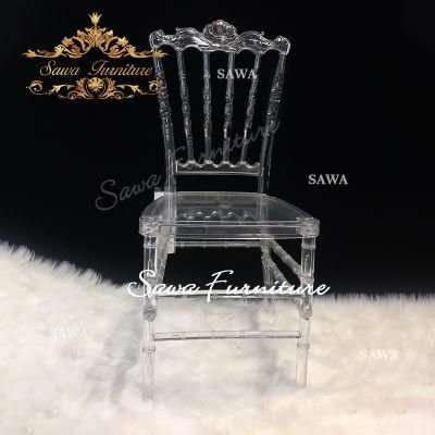 Event Banquet Wedding Party Transparent Clear Chiavari Tiffany Dining Chair