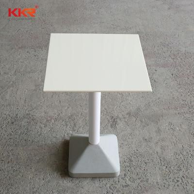 Solid Surface Coffee Table Artificial Stone Hotel Coffee Table