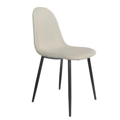 Cheap Factory Price Wood Leg Nordic Indoor Modern Kitchen Diningfabric Living Dining Room Chair Colorful