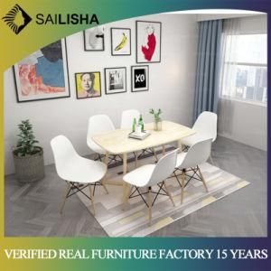 Modern Dining Room Solid Wood Dining Table and Chair Furniture Sets
