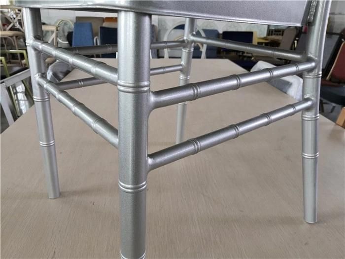 High Quality Stackable Metal Banquet Wedding Dining Silla Chiavari Chair