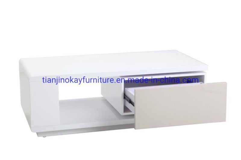 Living Room Furniture Tempered Glass Wood MDF Modern Home Coffee Table Dining Tables