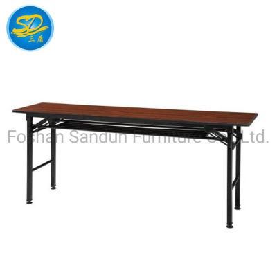 Rectangle Conference Meeting Imported Laminated Panel Folding Table