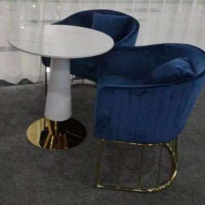 Comfortable and Fashionable Cheap Price Stainless Steel Wedding Dining Chairs with Classic Italian Metal Base Design
