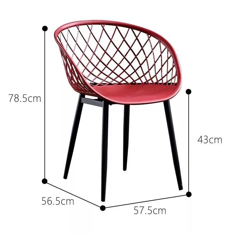 Colorful Simple Cheap Garden Outdoor Plastic Chair for Sale