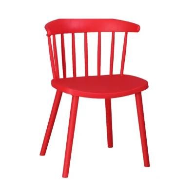 Cheapest Outdoor Home Furniture Modern PP Plastic Dining Kitchen Dinner Dining Chairs for Sale