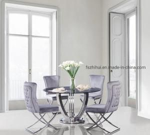 Designer Round Dining Table and Chair