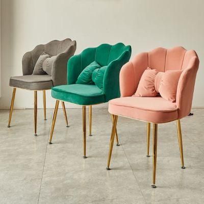 Modern Colorful Velvet Dining Chairs for Sale