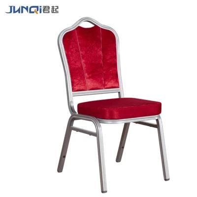 Wholesale Hotel Dining Room Upholstered Aluminum Banquet Chair
