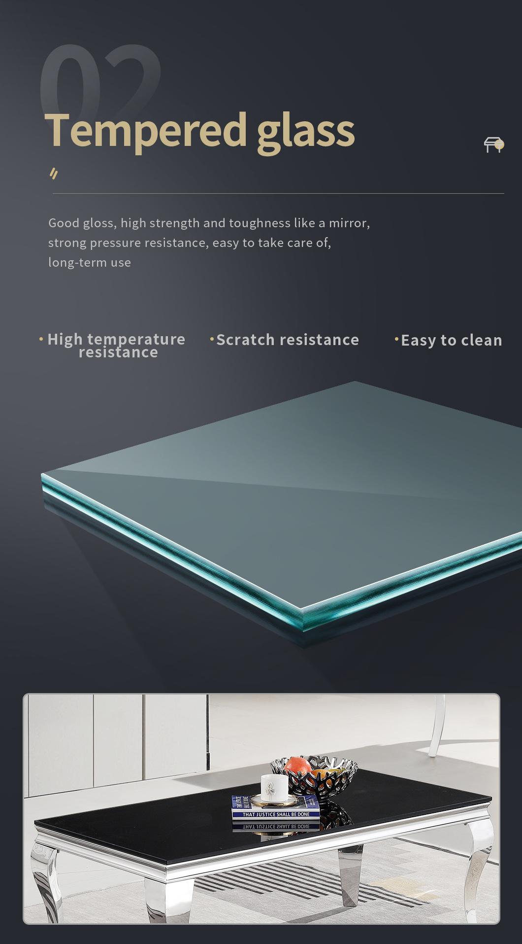 Glass/Marble New Diron Carton Box Customized Folding Dining Table Set