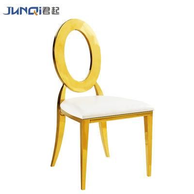 Event Elegant Design Furniture Gold Banquet Stainless Steel Chair