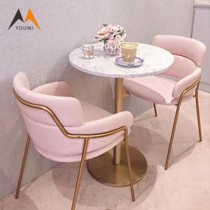 Wholesale Luxury Restaurant Metal Table and Chairs for Dining Room