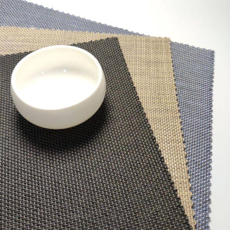 Teslin Textilene Vinyl PVC Coated Mesh Woven Fabrics for Laundry Basket Hamper Storage Box