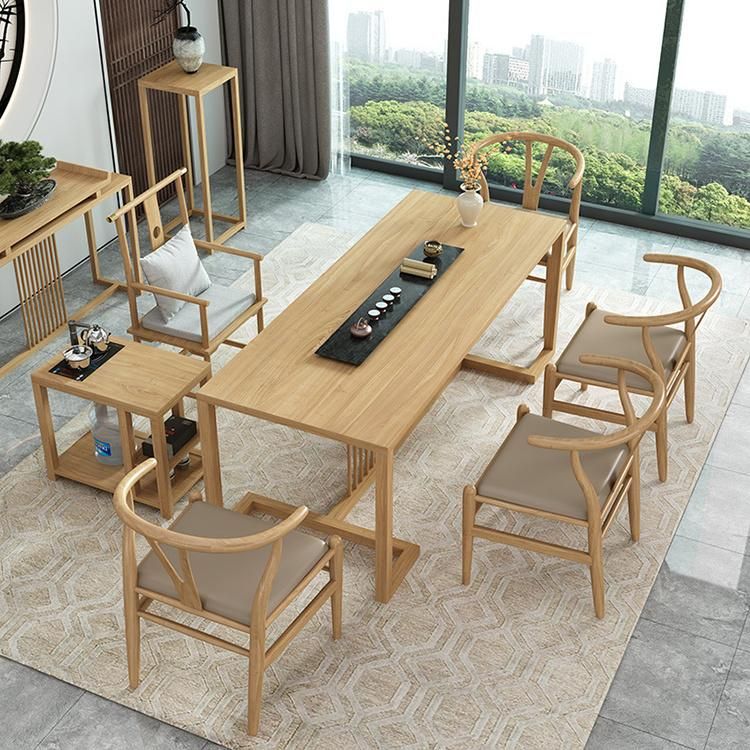 Furniture Retro 4 Metal Legs Armless Restaurant Chair Nordic Classic New Style Dining Room Table and Chairs