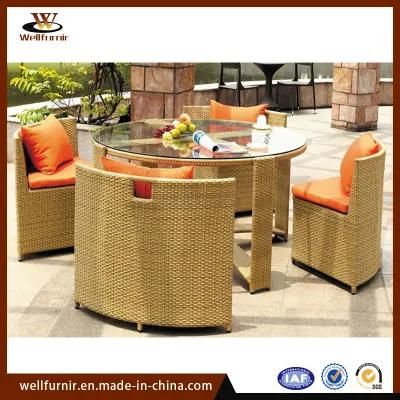 Waterproof Patio Hotel Outdoor Garden Furniture Rattan Set (WF-250)