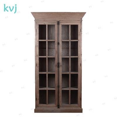 Kvj-7328 Big Vintage Rustic Recycled Fir Standing Cabinet