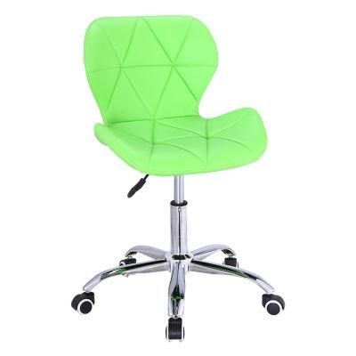 2022 Lazy People Rest on Their Backs for Leisure Green Swivel Office Chair Wheels