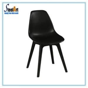 Cheap Black Stackable Plastic Adult Chair