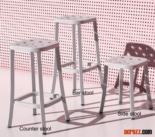 Steel Aluminum Chair Indoor Outdoor Furniture Emeco Stack Metal