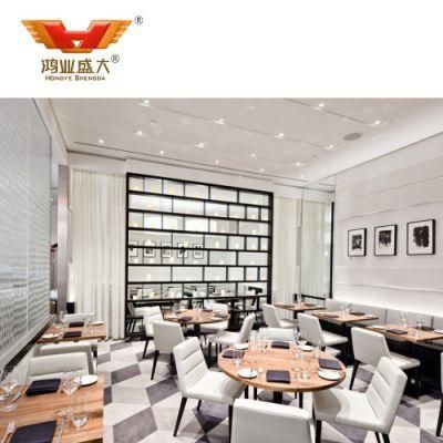 Hotel Luxury Furniture Modern Restaurant Tables and Chairs