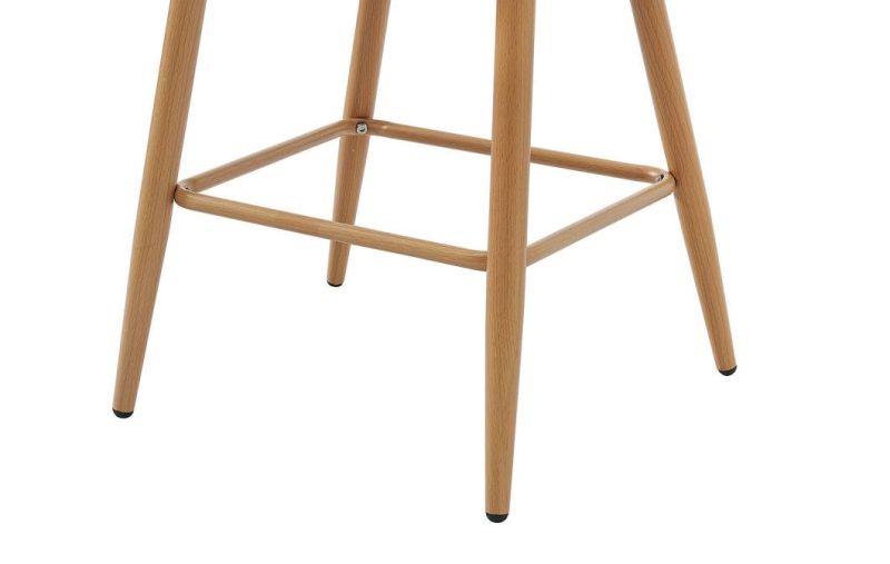 2021 Luxury Nordic Modern Best Seller Fabric Bar Stool Bar Chairs for Kitchen and Bar Store