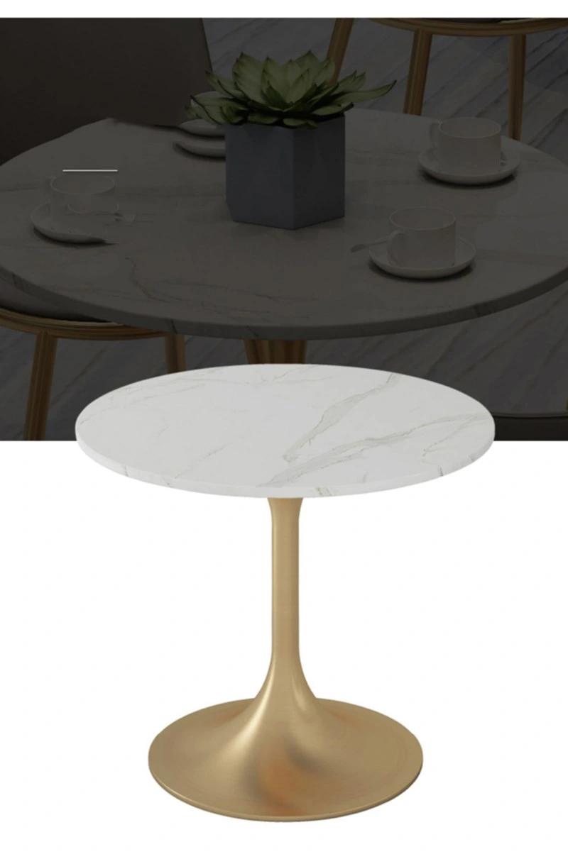 Nordic Light Luxury Marble Dining Table Dining Furniture 0341