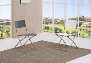 Modern Office Cafe Bar Folded Stainless Steel Dining Chair