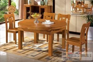 Modern Wooden Dining Table and Chairs Dining Room Furniture Made in China