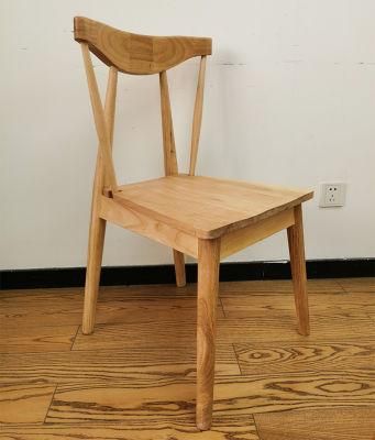 Kvj-6581 Wholesale Solid Wood Dining Chair Designer Chair