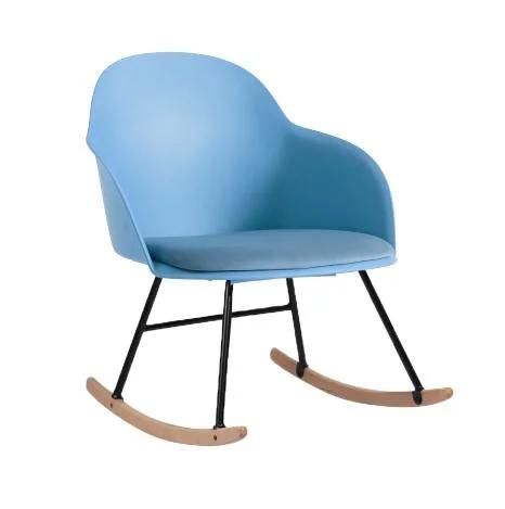 New Style Rocking Chair Comfortable Living Room Plastic Outdoor Rocking Chair