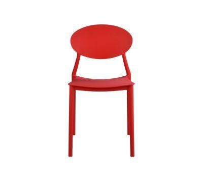 Dining Room Furniture Plastic Unfoldable Modern Leisure Dining Chair