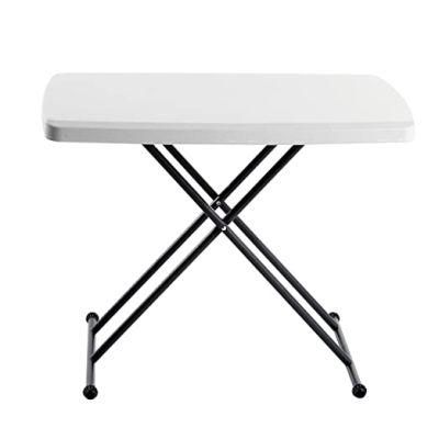Steel Legs Adjustable Folding Table