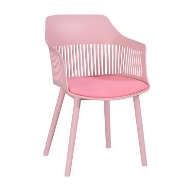 Nordic Design for Bar Cafe Hotel Restaurant Using Plastic Dining Chair Comfortable Simple Modern Chair