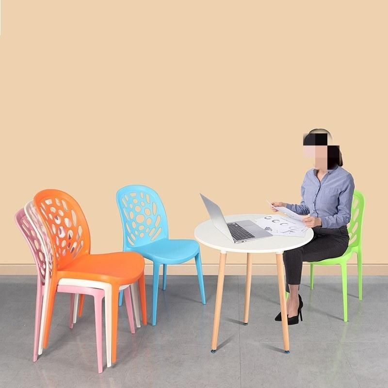 Colorful Cafe Office Restaurant Plastic Chair for Sale