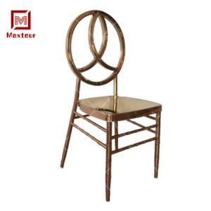 Banquet Resin Metal Wedding Reception Phoenix Dining Chairs for Outdoor Events